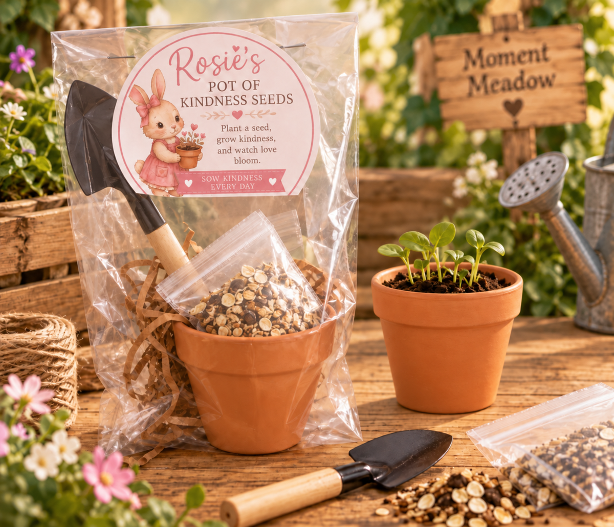Rosie’s Pot of Kindness Seeds – Moment Meadow Activity