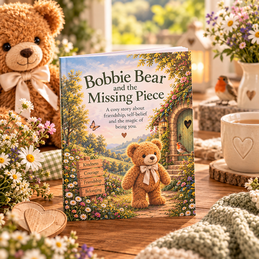Bobbie Bear and the Missing Piece - Children's Story Book