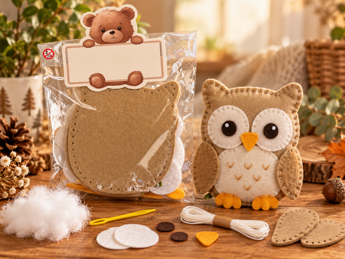 Sew Your Own Owl Kit – Bobbie Bear and Friends