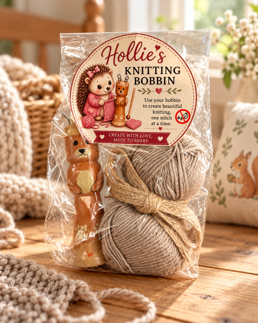Hollie's Knitting Bobbin- Moment Meadow Activity