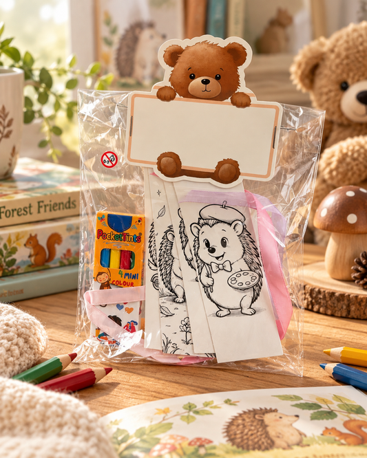 Hollie's Colour Your Own Woodland Bookmarks