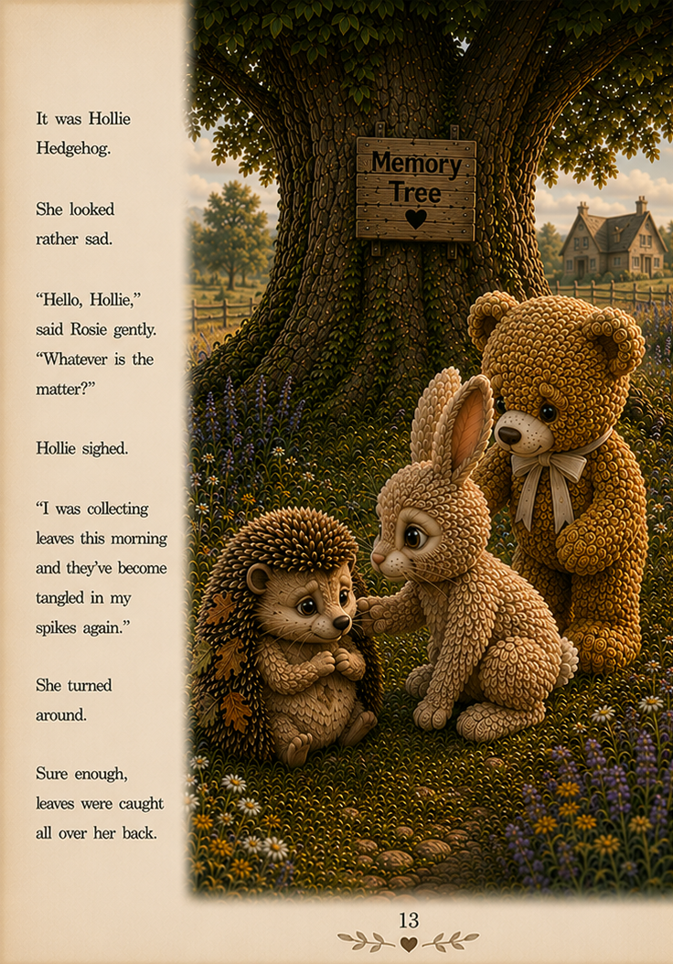 Bobbie Bear and the Missing Piece - Children's Story Book
